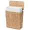 Cubo de Basura de Mimbre Coeusy con Forro – 11.4 L