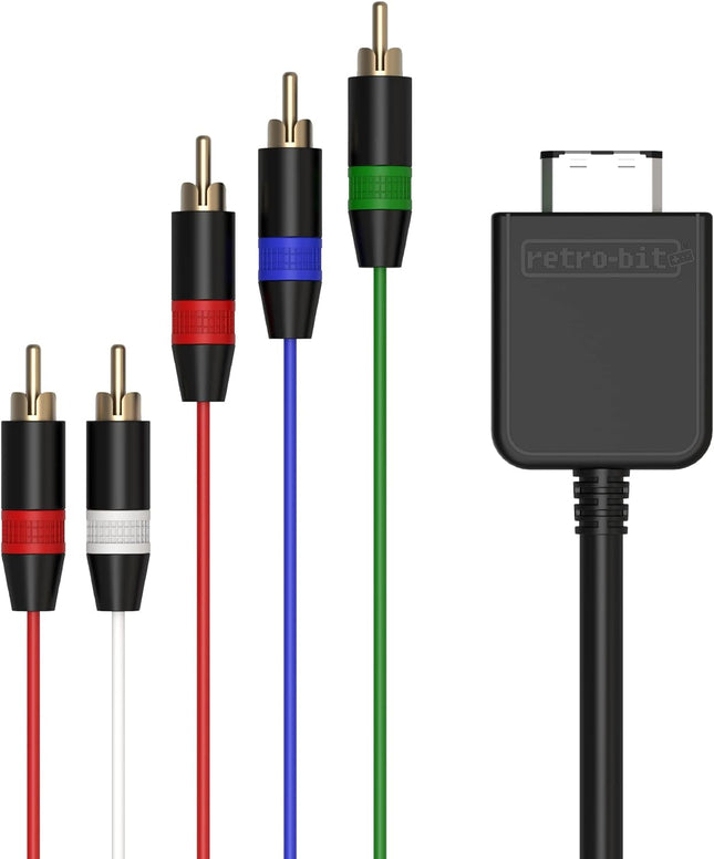 Cable de vídeo por componentes Retro-Bit Retro Prism para Nintendo GameCube